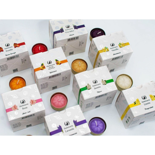 VELA DE NOCHE CUBO AROMATICA X 12 UNIDADES - Imagen 8